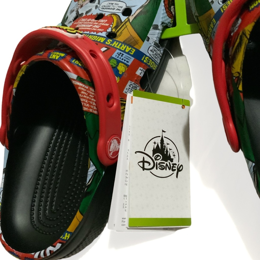 NWT Disney Parks Marvel Avengers Crocs Clogs Adult Size M4/W6 - Picture 4 of 5